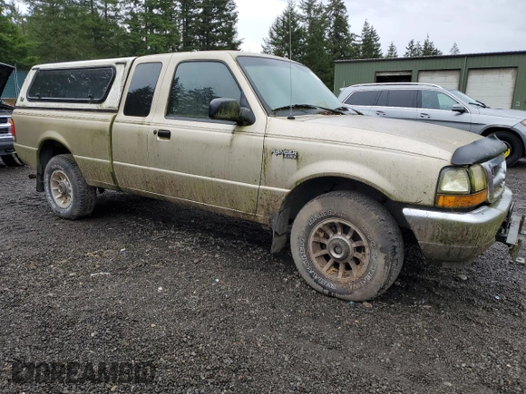 1999 Ford Ranger XLT with VIN 1FTYR14X0XPB18718, listed as a Copart auction lot 78759424 with 183,606 mi miles and Clean Title. Bid and sale history available at DreamBid. Image 4.