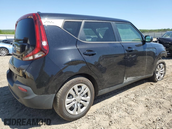 2020 Kia Soul S with VIN KNDJ23AU2L7712541, listed as a Copart auction lot 54820135 with 162,393 mi miles and Salvage Title. Bid and sale history available at DreamBid. Image 3.