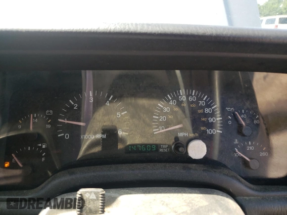 2000 Jeep Cherokee with VIN 1J4FN28S6YL210944, listed as a Copart auction lot 65163475 with 147,609 mi miles and Salvage title. Bid and sale history available at DreamBid. Image 9.