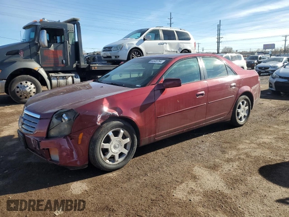 2003 Cadillac CTS with VIN 1G6DM57NX30138804, listed as a Copart auction lot 84503754 with 182,222 mi miles and Salvage Title. Bid and sale history available at carsss.com. Image 1.