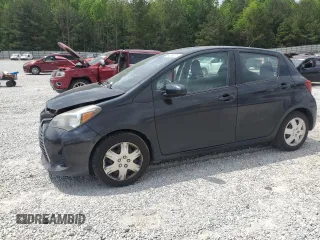 2015 Toyota Yaris L with VIN VNKKTUD35FA028155, listed as a Copart auction lot 54856575 with 157,526 mi miles and Salvage Title. Bid and sale history available at DreamBid. Image 1.