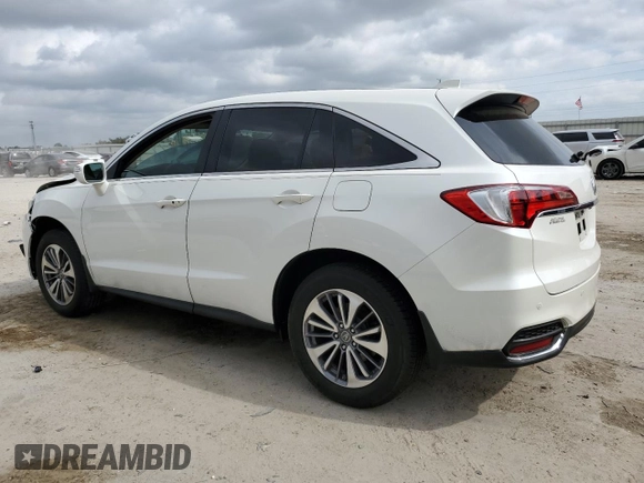 2016 Acura RDX Advance Pkg with VIN 5J8TB3H75GL010107, listed as a Copart auction lot 45338435 with 66,381 mi miles and Salvage Title. Bid and sale history available at carsss.com. Image 2.