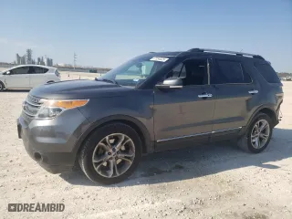 2015 Ford Explorer Limited with VIN 1FM5K7F83FGA15500, listed as a Copart auction lot 47234025 with 133,966 mi miles and Salvage Title. Bid and sale history available at carsss.com. Image 1.