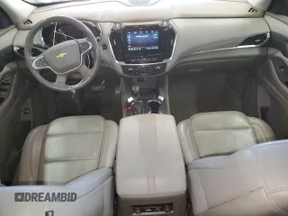 2021 Chevrolet Traverse Premier with VIN 1GNERKKWXMJ149466, listed as a Copart auction lot 48322655 with 94,650 mi miles and Salvage Title. Bid and sale history available at carsss.com. Image 8.