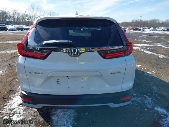 2022 Honda CR-V EX with VIN 2HKRW2H59NH638128, listed as a IAAI auction lot 41405490 with 28,420 mi miles. Bid and sale history available at carsss.com. Image 16.