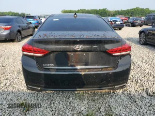 2016 Hyundai Genesis 3.8L z VIN KMHGN4JE4GU110890, wystawiony jako Copart lot #59577545 z przebiegiem 166 329 mil mil oraz Czysty tytuł • Clean title. Historia ofert i sprzedaży dostępna na DreamBid. Obrazek 6.