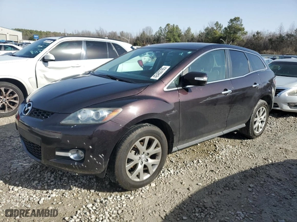 2009 Mazda CX-7 Grand Touring with VIN JM3ER293090225544, listed as a Copart auction lot 42483785 with 102,737 mi miles and Salvage Title. Bid and sale history available at carsss.com. Image 1.