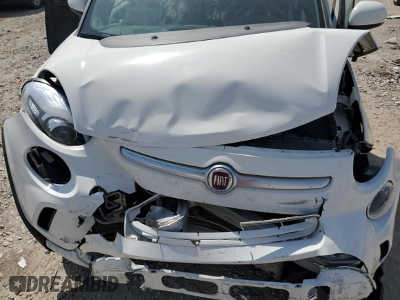 2014 FIAT 500L Trekking with VIN ZFBCFADH4EZ010067, listed as a Copart auction lot 51800935 with Not provided miles and Salvage title. Bid and sale history available at DreamBid. Image 12.
