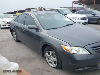 2008 Toyota Camry LE with VIN JTNBE46K683149660, listed as a IAAI auction lot 41874791 with 185,028 mi miles. Bid and sale history available at carsss.com. Image 1.