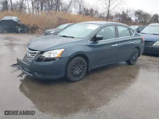 2014 Nissan Sentra S with VIN 3N1AB7AP5EL664312, listed as a IAAI auction lot 41737381 with 85,371 mi miles. Bid and sale history available at carsss.com. Image 2.