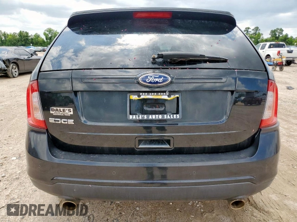 2013 Ford Edge SE with VIN 2FMDK3GC6DBC37458, listed as a Copart auction lot 60228945 with 156,410 mi miles and Salvage title. Bid and sale history available at DreamBid. Image 6.