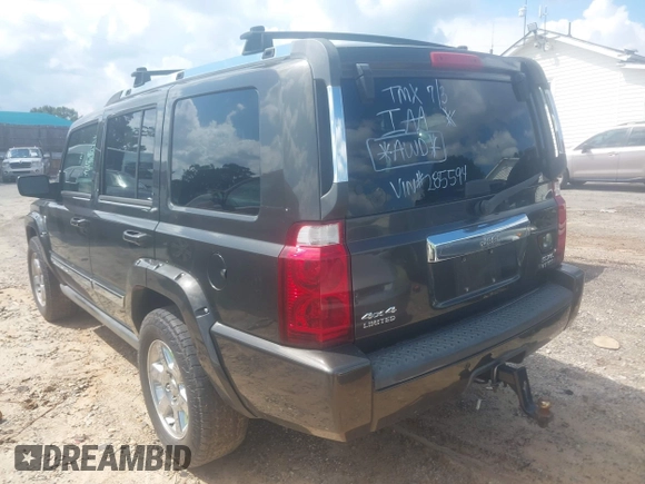 2006 Jeep Commander Limited с VIN 1J8HG58266C285594, выставлен на аукционе IAAI как лот 42671312 с пробегом 228 443 миль миль и . История ставок и продаж доступна на DreamBid. Изображение 3.
