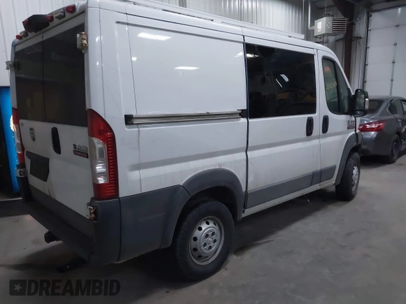 2016 Ram ProMaster Cargo with VIN 3C6TRVNG6GE116477, listed as a IAAI auction lot 41163208 with 100,971 mi miles and . Bid and sale history available at DreamBid. Image 4.