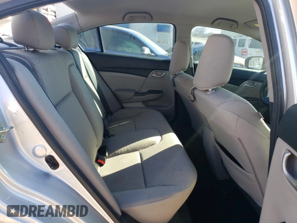 2014 Honda Civic LX with VIN 19XFB2F58EE059735, listed as a Copart auction lot 83698064 with 110,458 mi miles and Salvage Title. Bid and sale history available at carsss.com. Image 10.