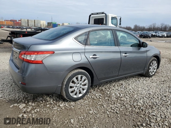 2015 Nissan Sentra SV with VIN 3N1AB7AP7FY311302, listed as a Copart auction lot 47561405 with 142,814 mi miles and Clean Title. Bid and sale history available at carsss.com. Image 3.