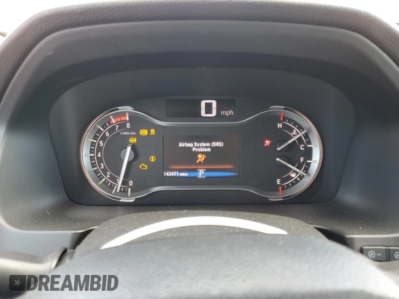 2016 Honda Pilot LX with VIN 5FNYF5H12GB030768, listed as a Copart auction lot 46689545 with 143,471 mi miles and Salvage Title. Bid and sale history available at DreamBid. Image 9.