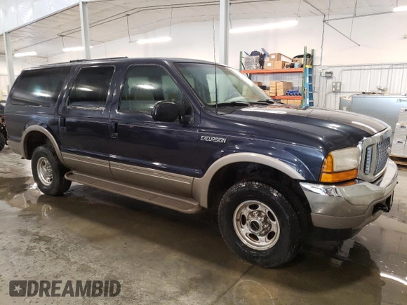 2000 Ford Excursion с VIN 1FMNU43L9YEE34533, выставлен на аукционе Copart как лот 71250094 с пробегом 164 764 миль миль и Чистый • Clean title. История ставок и продаж доступна на DreamBid. Изображение 4.