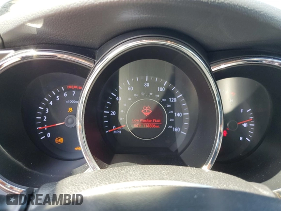 2013 Kia Optima EX with VIN 5XXGN4A72DG224572, listed as a Copart auction lot 61649305 with 114,336 mi miles and Salvage title. Bid and sale history available at DreamBid. Image 9.