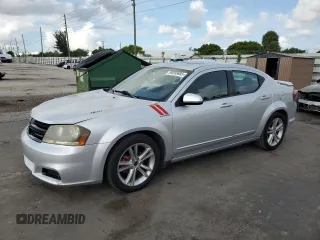 2012 Dodge Avenger SXT Plus z VIN 1C3CDZEG0CN276475, wystawiony jako Copart lot #59203685 z przebiegiem 110 399 mil mil oraz Czysty tytuł • Clean title. Historia ofert i sprzedaży dostępna na DreamBid. Obrazek 1.