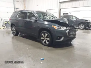 2019 Chevrolet Traverse LT Leather with VIN 1GNEVHKW7KJ235958, listed as a IAAI auction lot 41895988 with 79,097 mi miles. Bid and sale history available at carsss.com. Image 1.