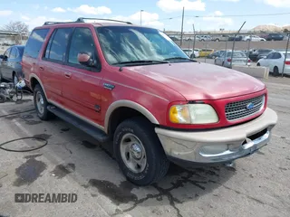 1997 Ford Expedition XLT z VIN 1FMFU18L3VLA75876, wystawiony jako IAAI lot #41898715 z przebiegiem 288 215 mil mil oraz . Historia ofert i sprzedaży dostępna na DreamBid. Obrazek 1.