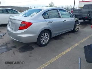2012 Honda Civic EX with VIN 2HGFB2F81CH610374, listed as a IAAI auction lot 42019951 with 109,835 mi miles and . Bid and sale history available at DreamBid. Image 4.