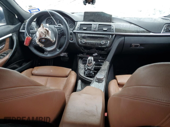 2016 BMW 3 Series 328i with VIN WBA8E9C52GK648256, listed as a Copart auction lot 50982565 with 86,527 mi miles and Salvage Title. Bid and sale history available at DreamBid. Image 8.