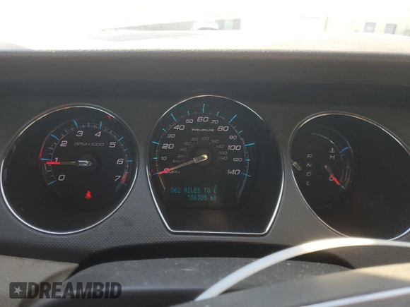 2011 Ford Taurus SE with VIN 1FAHP2DWXBG173095, listed as a Copart auction lot 89089415 with 136,305 mi miles and Clean Title. Bid and sale history available at DreamBid. Image 9.