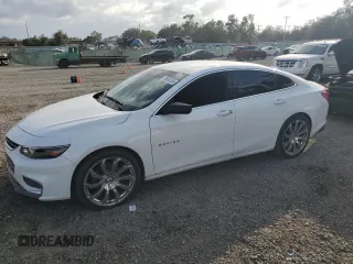 2017 Chevrolet Malibu LS with VIN 1G1ZB5ST4HF149728, listed as a Copart auction lot 45980295 with Not Provided miles and Salvage Title. Bid and sale history available at carsss.com. Image 1.
