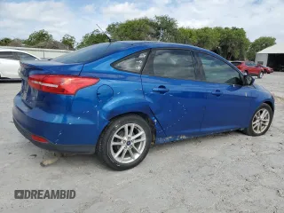 2018 Ford Focus SE with VIN 1FADP3F24JL205544, listed as a Copart auction lot 53555065 with 63,810 mi miles and Clean title. Bid and sale history available at DreamBid. Image 3.