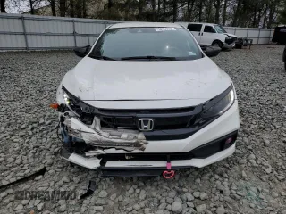 2019 Honda Civic Sport with VIN 2HGFC2F87KH513286, listed as a Copart auction lot 52753625 with 52,896 mi miles and Salvage Title. Bid and sale history available at DreamBid. Image 5.