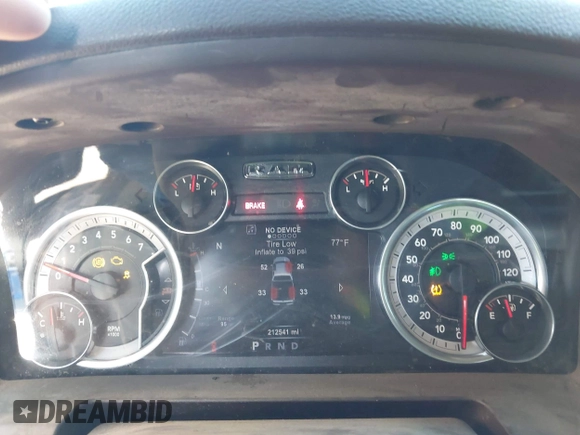 2015 Ram 1500 Big Horn with VIN 3C6RR7LT5FG597847, listed as a IAAI auction lot 42042971 with 212,541 mi miles and . Bid and sale history available at DreamBid. Image 7.