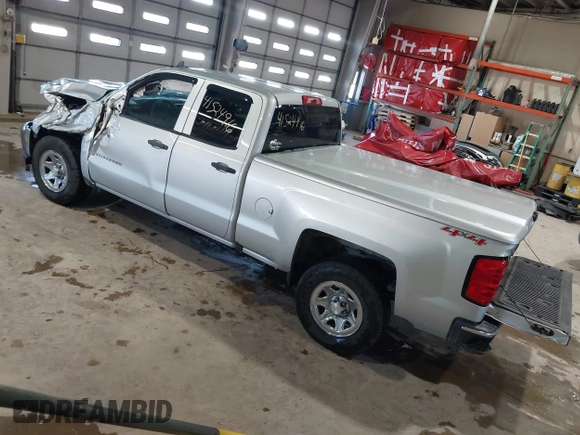 2016 Chevrolet Silverado 1500 Work Truck with VIN 1GCVKNEHXGZ141420, listed as a IAAI auction lot 41524916 with 144,275 mi miles and . Bid and sale history available at DreamBid. Image 3.