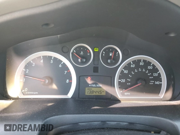 2006 Hyundai Santa Fe GLS with VIN KM8SC73D06U109403, listed as a Copart auction lot 49452365 with 138,445 mi miles and Salvage Title. Bid and sale history available at carsss.com. Image 9.