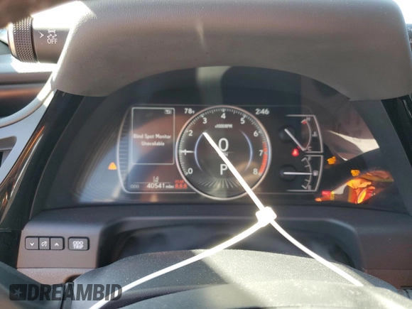 2022 Lexus ES 250 with VIN 58AD11D14NU008856, listed as a Copart auction lot 73984234 with 40,541 mi miles and Salvage title. Bid and sale history available at DreamBid. Image 9.