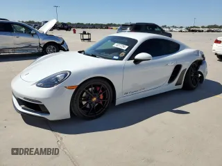2018 Porsche 718 Cayman S with VIN WP0AB2A88JK279606, listed as a Copart auction lot 74017294 with 27,315 mi miles and Salvage Title. Bid and sale history available at DreamBid. Image 1.