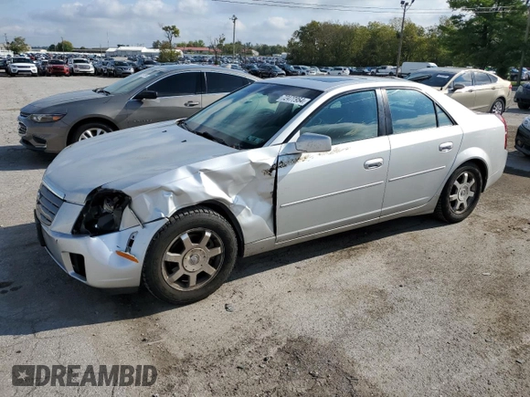 2003 Cadillac CTS with VIN 1G6DM57N430133534, listed as a Copart auction lot 72477954 with 131,181 mi miles and Salvage Title. Bid and sale history available at carsss.com. Image 1.