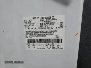 2011 Ford F-150 XL with VIN 1FTEX1EM6BFC22903, listed as a Copart auction lot 61873335 with 189,951 mi miles and Clean title. Bid and sale history available at DreamBid. Image 12.