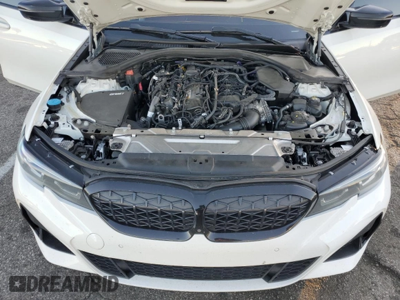 2022 BMW 3 Series M340i with VIN 3MW5U7J07N8C40822, listed as a Copart auction lot 84839034 with 92,672 mi miles and Salvage Title. Bid and sale history available at carsss.com. Image 11.