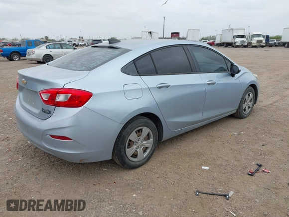 2017 Chevrolet Cruze LS with VIN 1G1BC5SM7H7186077, listed as a IAAI auction lot 41745155 with 79,119 mi miles and . Bid and sale history available at DreamBid. Image 4.
