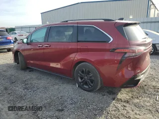 2024 Toyota Sienna XSE with VIN 5TDXSKFC4RS112915, listed as a Copart auction lot 82203294 with 0 mi miles and Salvage Title. Bid and sale history available at carsss.com. Image 2.