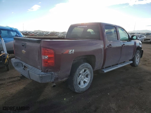 2013 Chevrolet Silverado 1500 LTZ with VIN 3GCPKTE7XDG142082, listed as a Copart auction lot 86824894 with 129,253 mi miles and Clean Title. Bid and sale history available at carsss.com. Image 3.