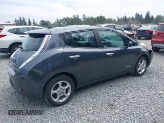 2013 Nissan LEAF SL with VIN 1N4AZ0CP9DC408137, listed as a IAAI auction lot 42517495 with 53,237 mi miles and . Bid and sale history available at DreamBid. Image 4.