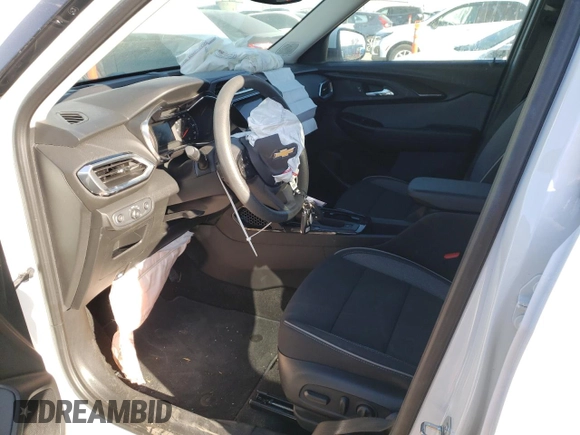 2022 Chevrolet TrailBlazer LT with VIN KL79MPSL4NB075238, listed as a Copart auction lot 69966772 with 4,877 mi miles. Bid and sale history available at carsss.com. Image 7.