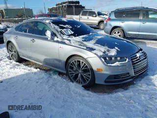 2016 Audi A7 3.0 Prestige with VIN WAU2GAFC4GN117554, listed as a IAAI auction lot 41229846 with 1 mi miles. Bid and sale history available at carsss.com. Image 1.