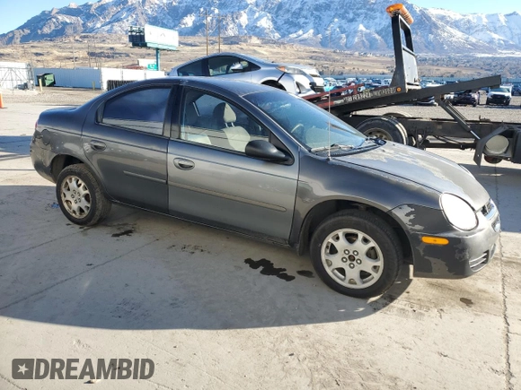 2004 Dodge Neon SXT with VIN 1B3ES56C34D567432, listed as a Copart auction lot 46550955 with 181,221 mi miles and Clean Title. Bid and sale history available at DreamBid. Image 4.