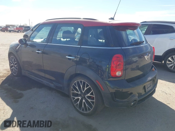 2016 MINI Countryman John Cooper Works with VIN WMWXD1C5XGWT97513, listed as a IAAI auction lot 41647602 with 160,179 mi miles and . Bid and sale history available at DreamBid. Image 3.