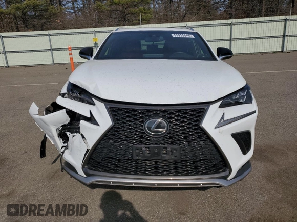 2019 Lexus NX 300 z VIN JTJBARBZ9K2201065, wystawiony jako Copart lot #53925845 z przebiegiem 40 458 mil mil oraz Szkody całkowita. Historia ofert i sprzedaży dostępna na DreamBid. Obrazek 5.