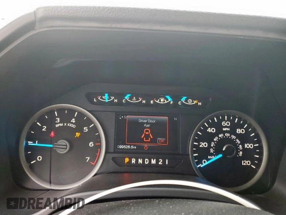 2017 Ford F-150 XL with VIN 1FTEW1CP4HKD73058, listed as a Copart auction lot 54901205 with 99,526 mi miles and Salvage Title. Bid and sale history available at carsss.com. Image 9.