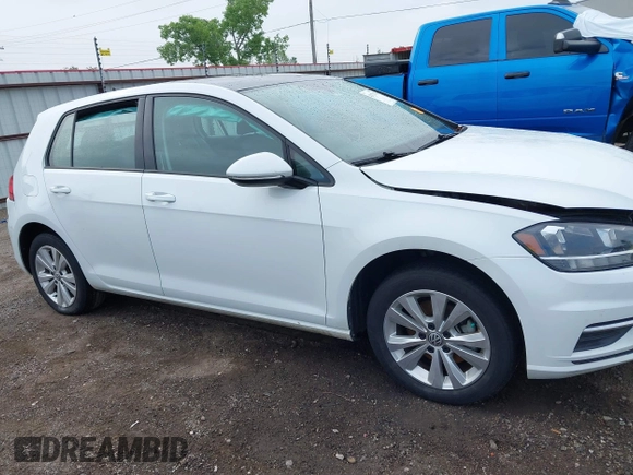 2021 Volkswagen Golf TSI z VIN 3VWG57AU9MM001027, wystawiony jako IAAI lot #42072074 z przebiegiem 81 819 mil mil oraz . Historia ofert i sprzedaży dostępna na DreamBid. Obrazek 14.
